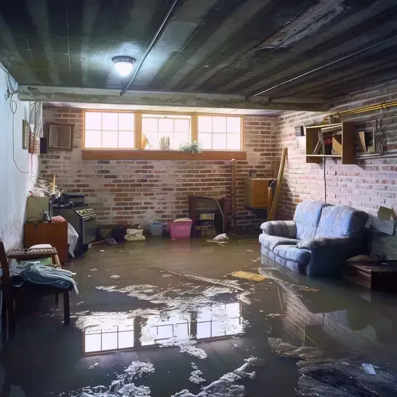 Flooded Basement Cleanup in De Graff, OH